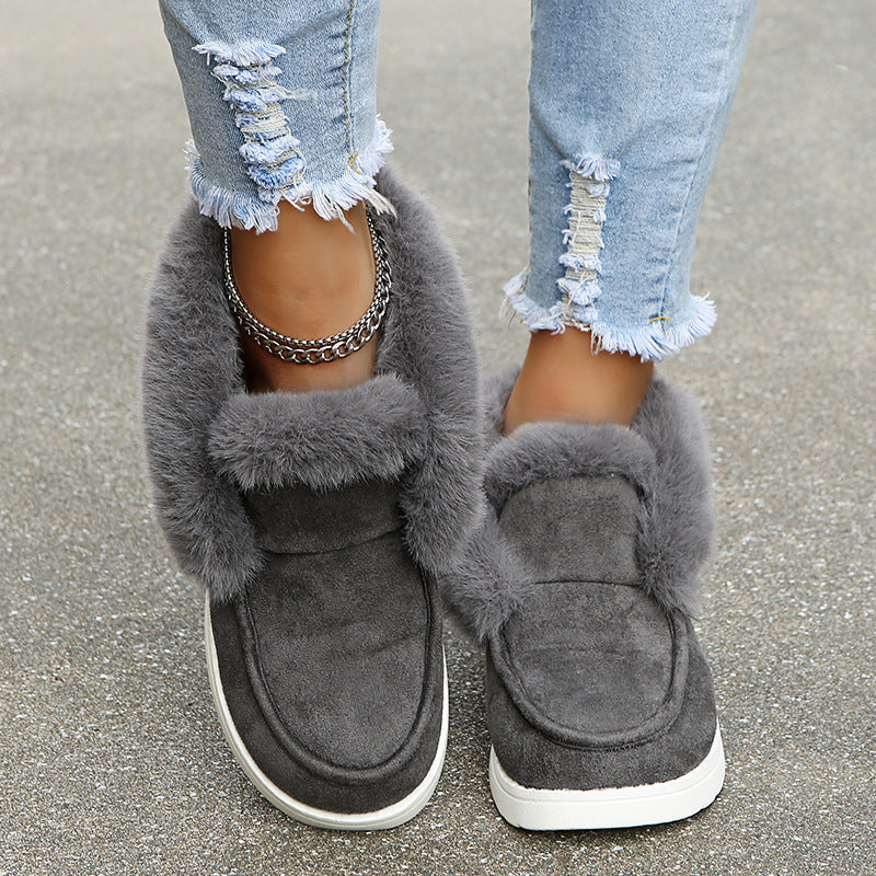 Hayley – Warm Winter Boots with Plush Lining