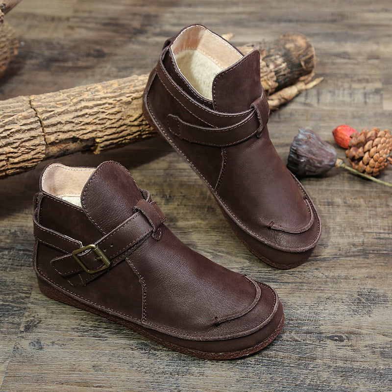 Anna – Retro Martin Boots in Vegan Leather