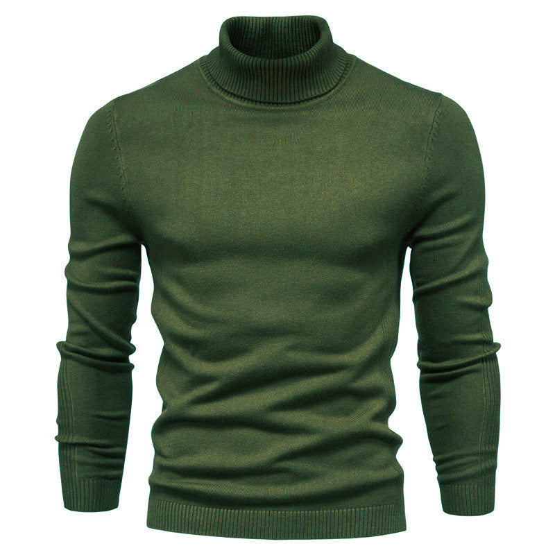 Patrick – Slim Fit Turtleneck Sweater in Solid Design