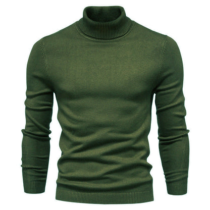 Patrick – Slim Fit Turtleneck Sweater in Solid Design