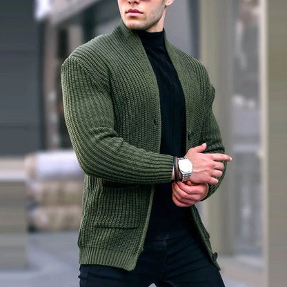 William – Stylish Casual Slim Fit Sweater in Solid Colors