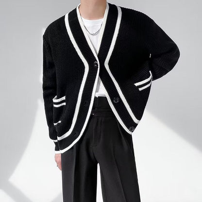Cameron – Stylish Men's Cardigan with V-Neck