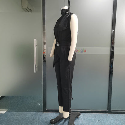 Brenda – Shoulder and Waist Shaping Blouse with Belt