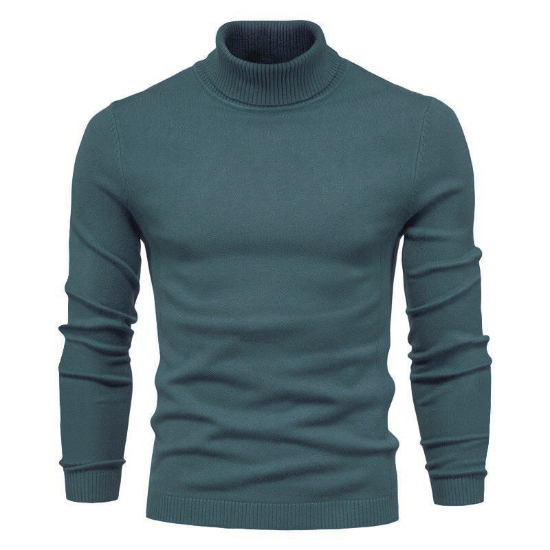 Patrick – Slim Fit Turtleneck Sweater in Solid Design