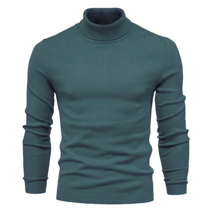 Patrick – Slim Fit Turtleneck Sweater in Solid Design