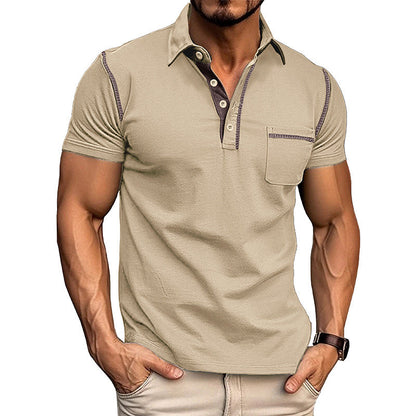 Austin – Short-Sleeve Men's Polo Shirt Summer Casual Quick-Dry