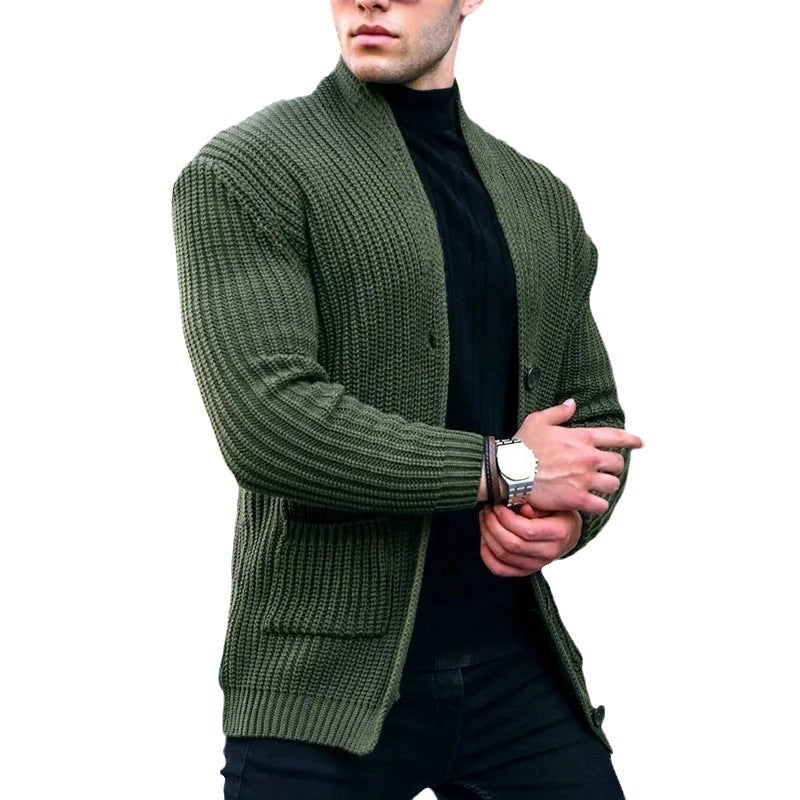 William – Stylish Casual Slim Fit Sweater in Solid Colors
