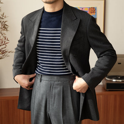 Brian – Vintage Crew Neck Sweater for Men