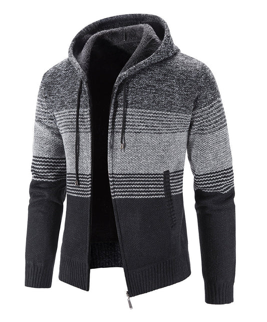 Norman – Thick Hooded Fleece Jacket