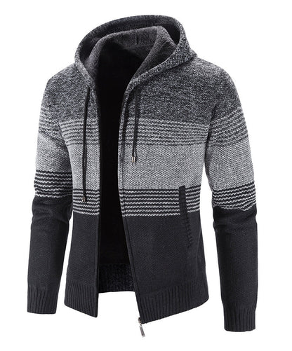 Norman – Thick Hooded Fleece Jacket